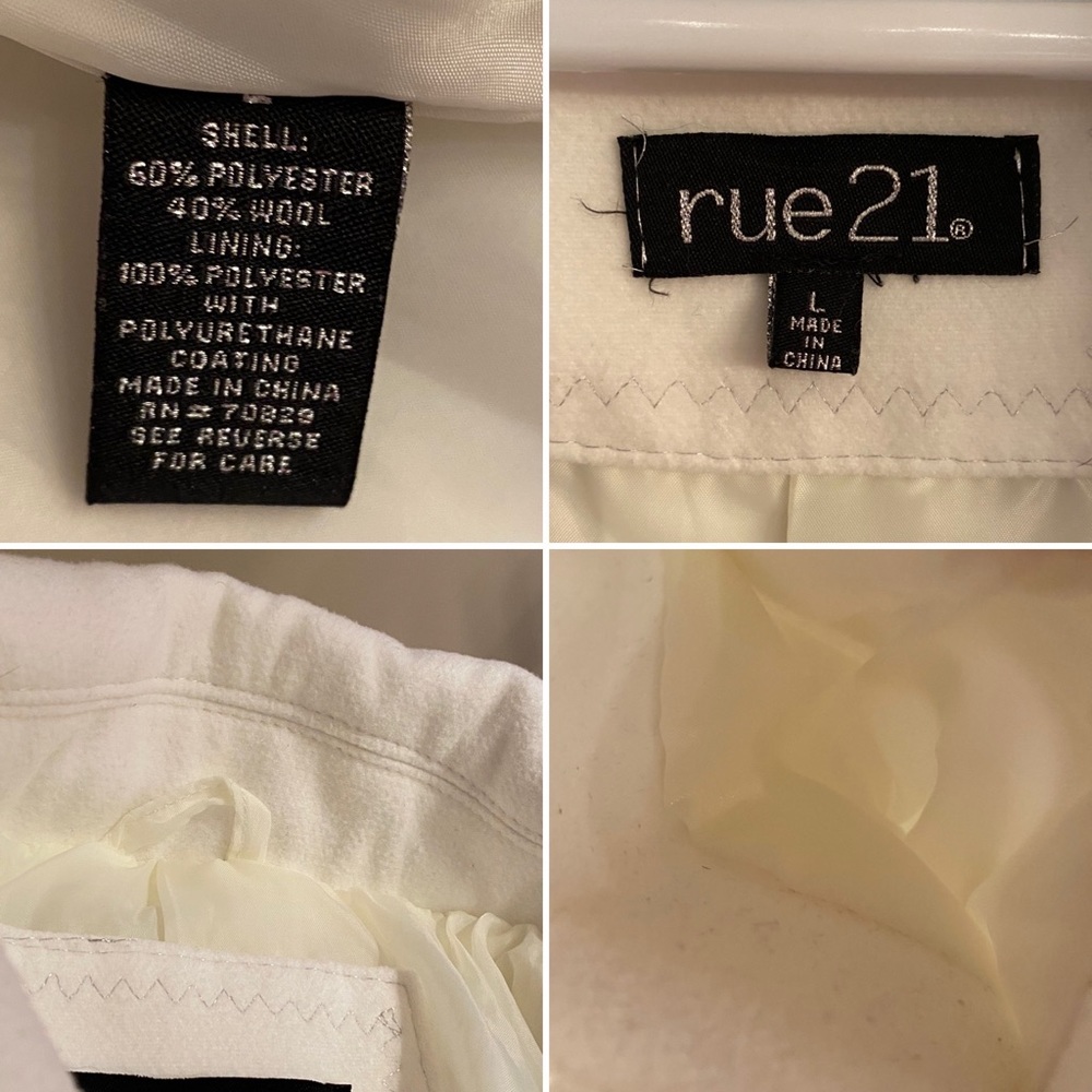 Classy Cream Rue 21 Jacket ❤️🔥 - Picture 3 of 4
